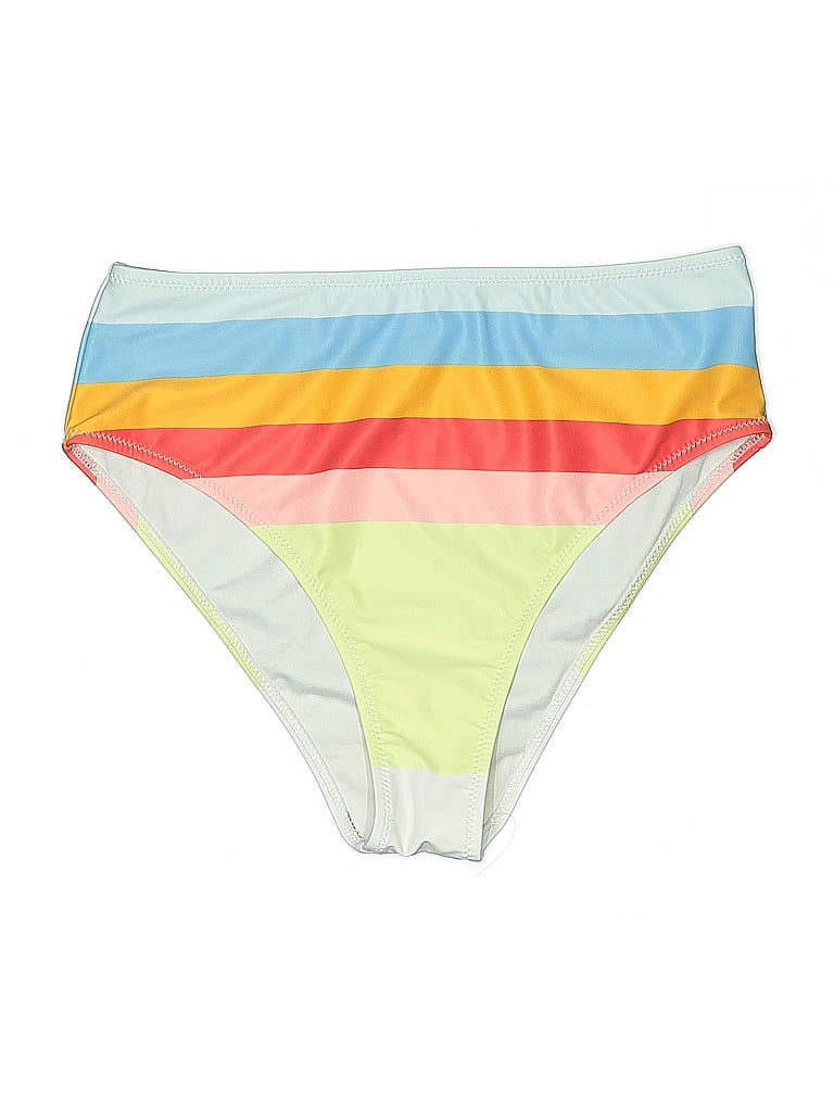 Pre-owned Unbranded Swimsuit Bottoms In White