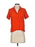 Everlane Orange Short Sleeve Blouse Size 00 - photo 1