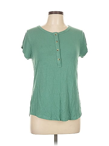 Kate Quinn Organics Short Sleeve Henley (view 1)