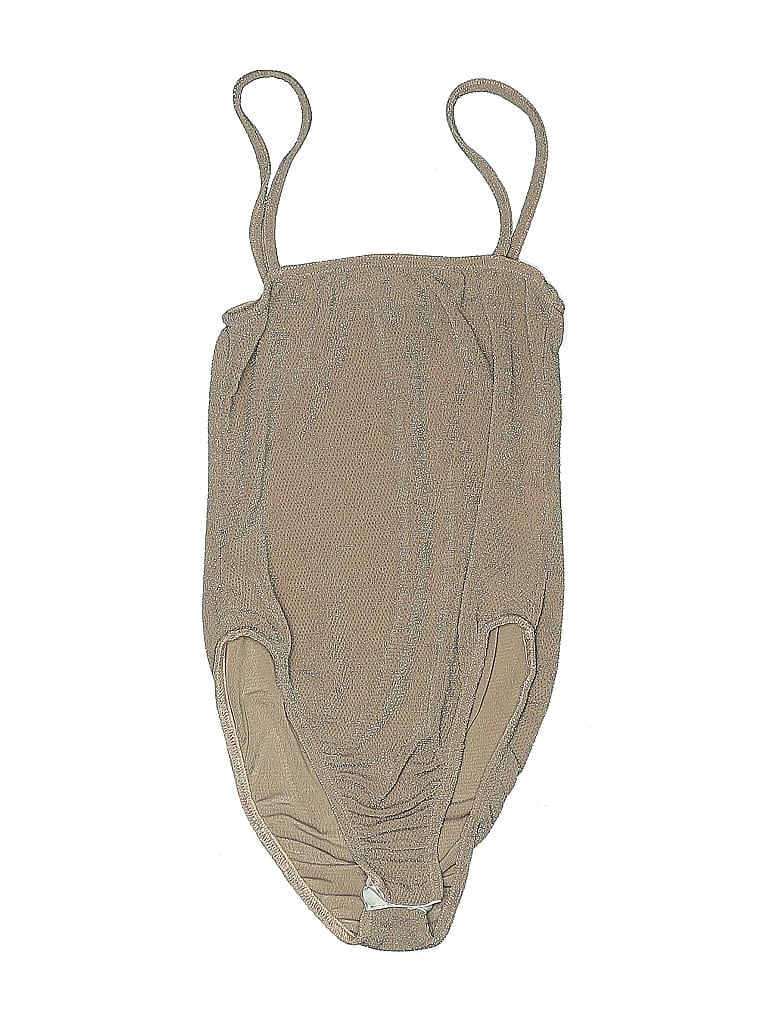 Pre-owned Nasty Gal Inc. Bodysuit In Brown