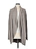 Barefoot Dreams Gray Tan Cardigan Size M - photo 1