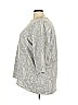 Croft & Barrow Paisley Gray Pullover Sweater Size 3X - photo 4