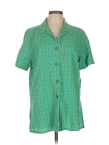 New York & Company Short Sleeve Blouse (view 1)