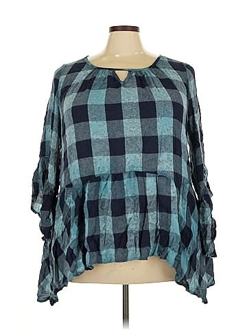 One World Long Sleeve Blouse (view 1)