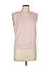 St. John Pink Sweater Vest Size L - photo 1