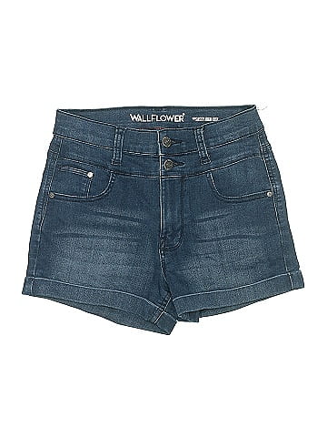 Wallflower Denim Shorts (view 1)