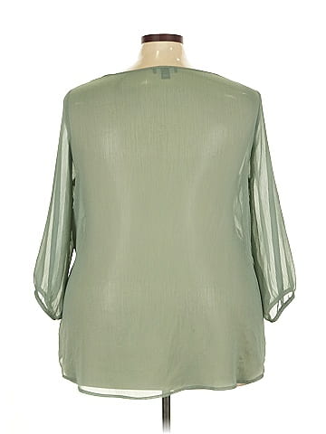 AGB 3/4 Sleeve Blouse (view 2)