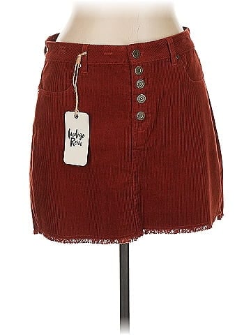 Indigo Rein Denim Skirt (view 1)