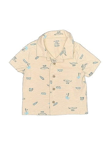 Carter's Short Sleeve Button-Down Shirt (view 1)