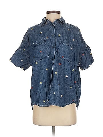 Madewell Short Sleeve Button-Down Shirt (view 1)