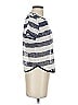JOA Stripes Silver Short Sleeve Top Size XS - photo 4
