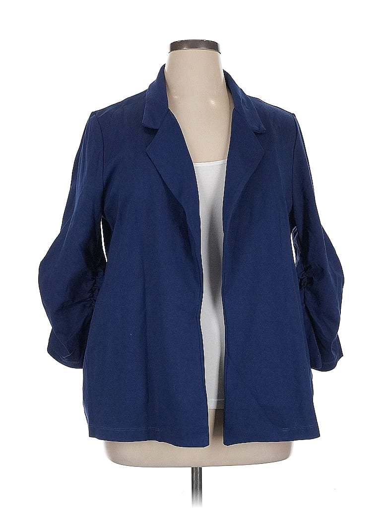 DEAR SCARLETT Pre-owned Blazer Jacket In Blue