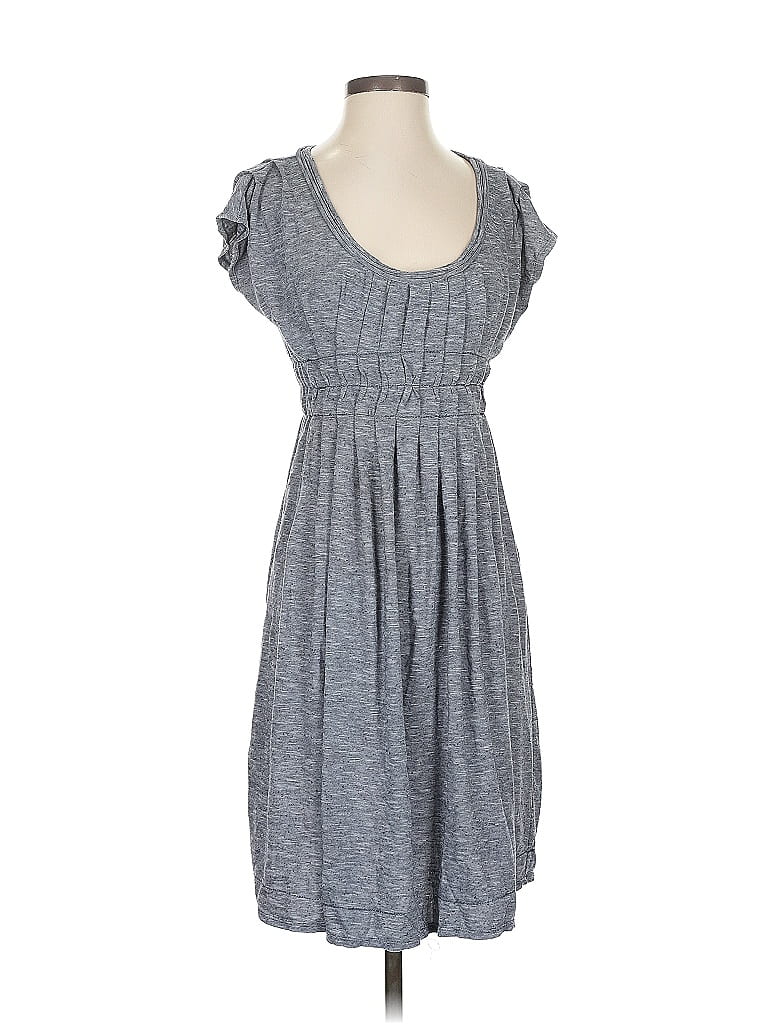 Pre-owned Max Studio Casual Dress In Gray