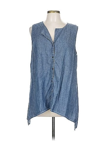J.Jill Sleeveless Button-Down Shirt (view 1)