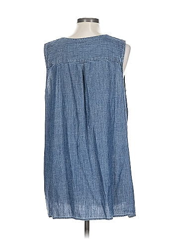 J.Jill Sleeveless Button-Down Shirt (view 2)