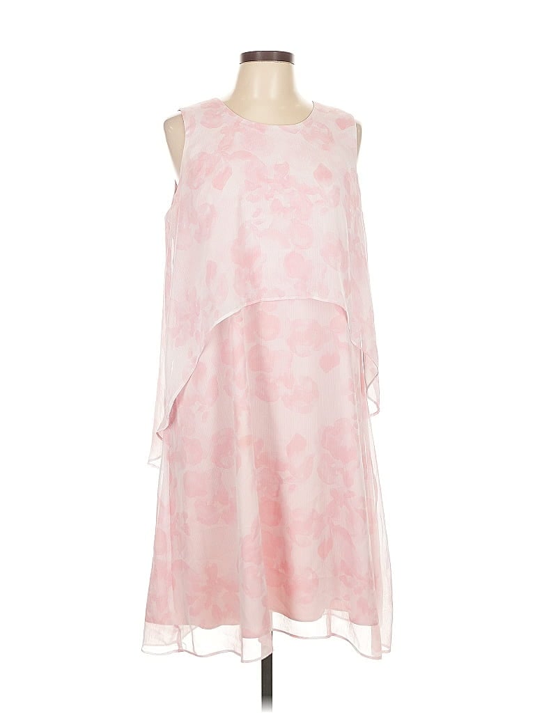 Pre-owned H By Halston Cocktail Dress In Pink