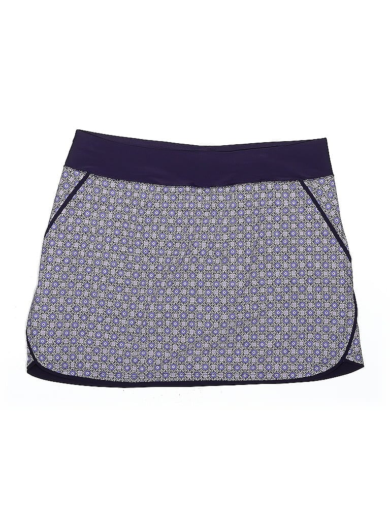 Pre-owned Lands' End Skort In Purple