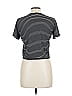 Monrow Stripes Black Short Sleeve T-Shirt Size L - photo 2