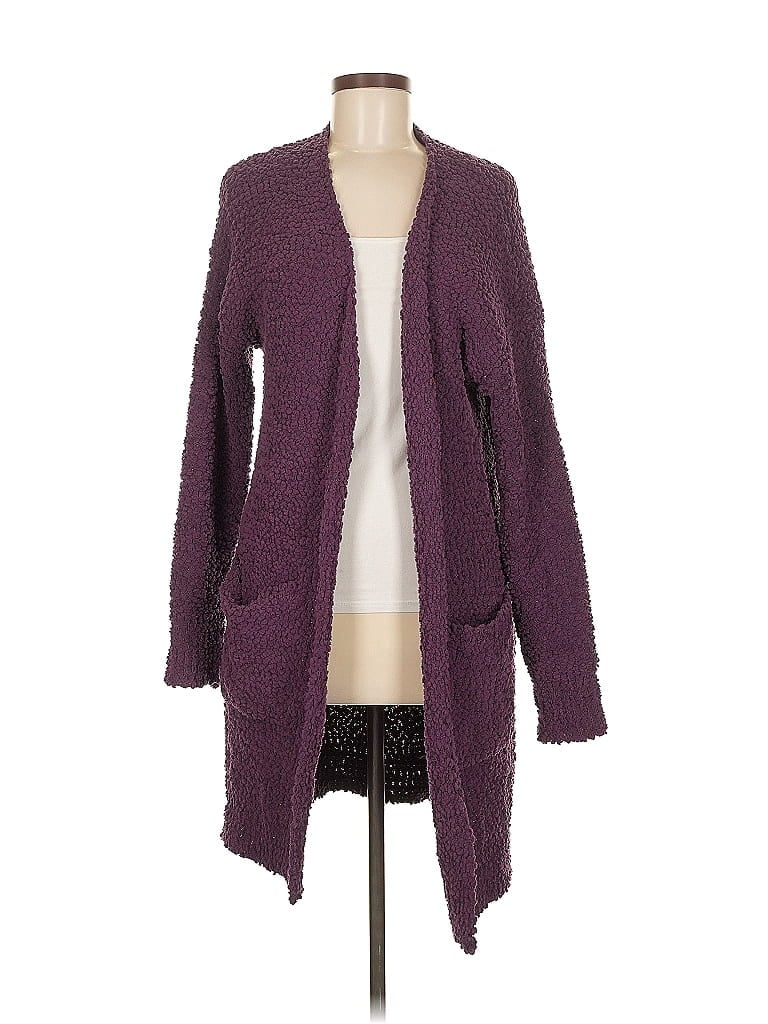 Pre-owned Merokeety Cardigan Sweater In Purple