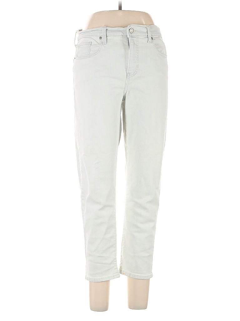 Pre-owned Banana Republic Factory Store Jeans In White