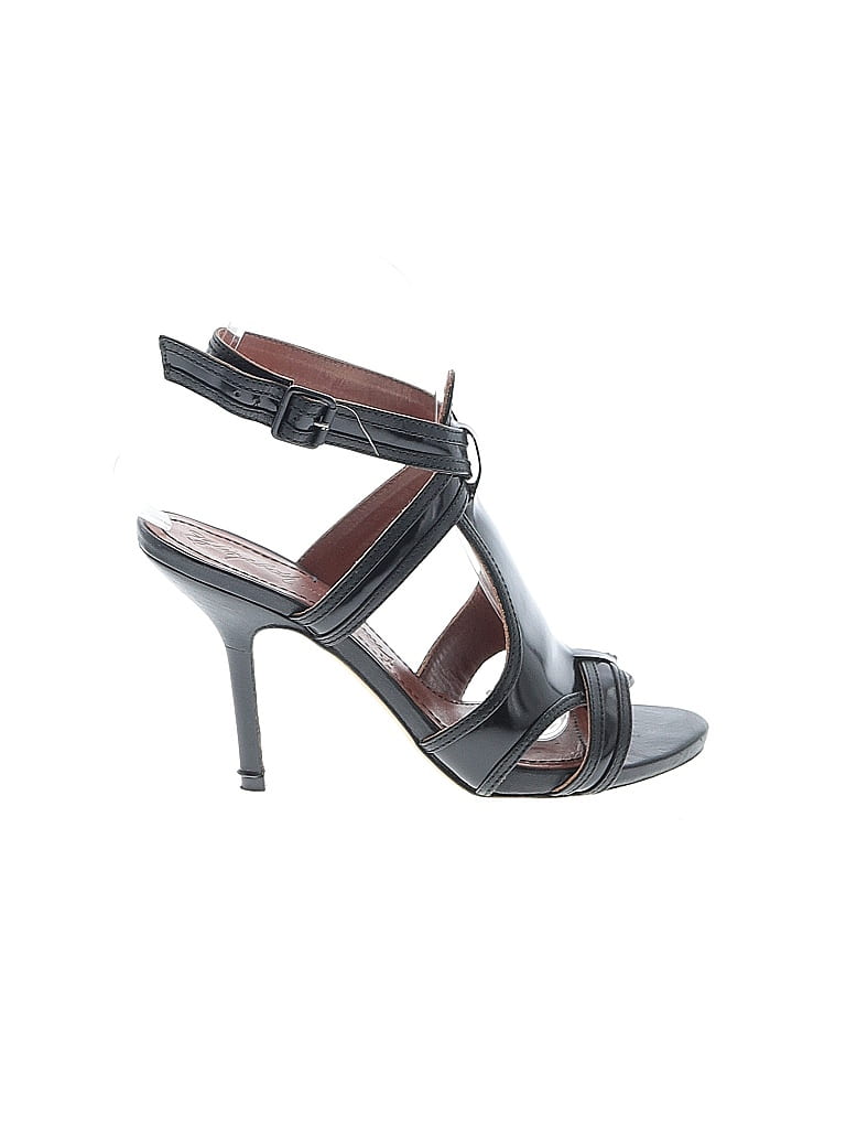 Elizabeth and James Black Heels Size 6 1/2 - photo 1