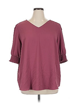Belle By Kim Gravel 3/4 Sleeve Blouse