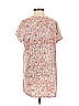 Purejill 100% Cotton Pink Short Sleeve Blouse Size XS - photo 2