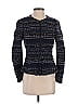 Rebecca Taylor Tweed Blue Jacket Size 4 - photo 1