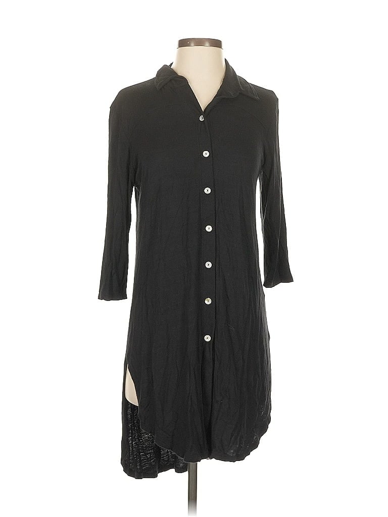 Pre-owned Kim & Cami Casual Dress In Black