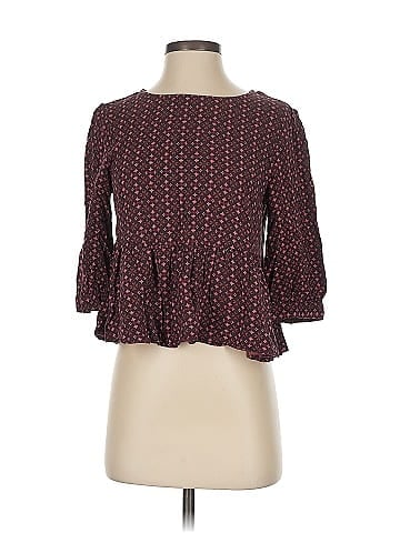 Cooperative 3/4 Sleeve Blouse (view 1)