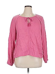 Faherty Long Sleeve Blouse