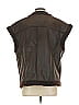 Future Collective 100% Recycled Polyester Brown Faux Fur Vest Size S - photo 2