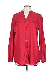Jm Collection Long Sleeve Blouse