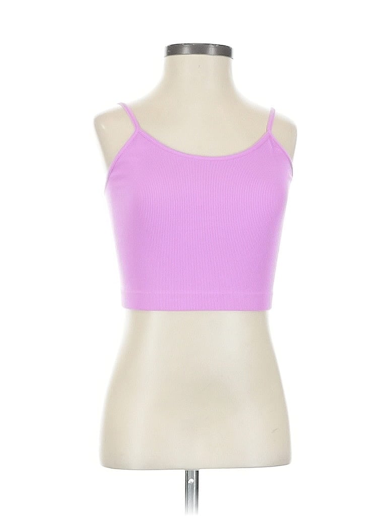 Pre-owned Wild Fable Tank Top Purple Strapless Neckline Tops