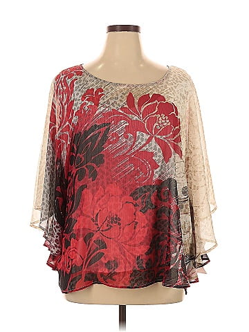 Hearts of Palm Woman Poncho (view 1)