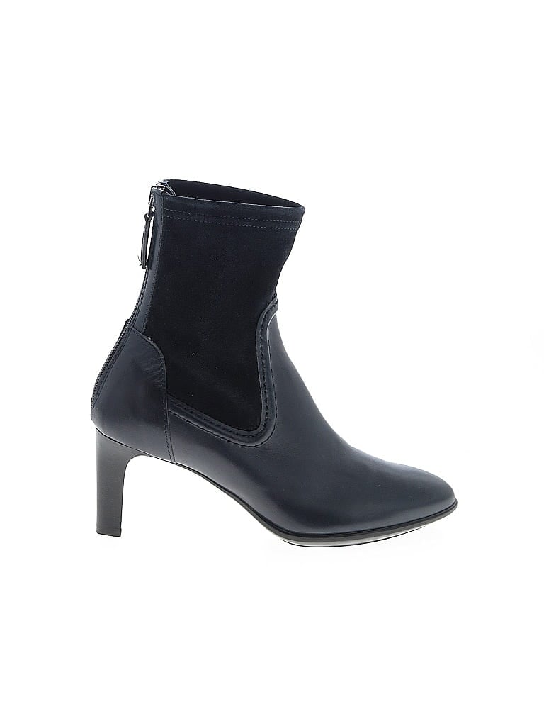 AQUATALIA Blue Ankle Boots Size 6 1/2 - photo 1