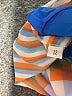 Doncaster Collection Color Block Tan 3/4 Sleeve Blouse Size 12 - photo 8