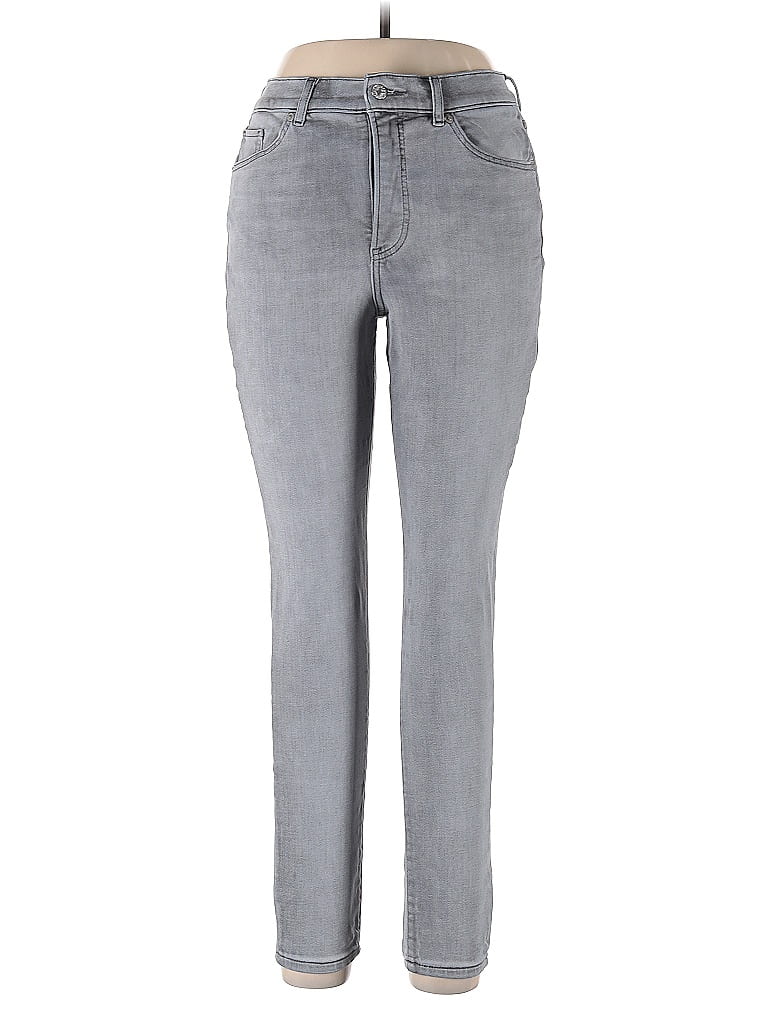 Pre-owned Express Jeans In Gray