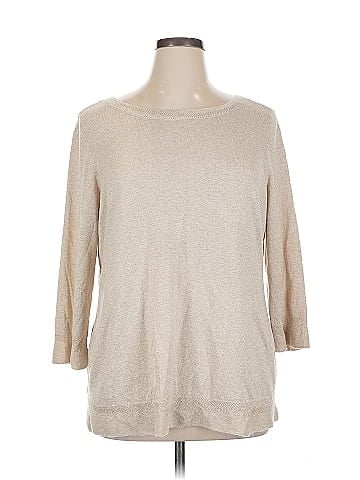 Chico's 3/4 Sleeve T-Shirt (view 1)