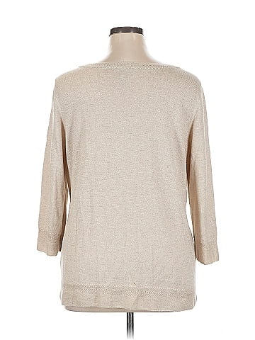 Chico's 3/4 Sleeve T-Shirt (view 2)