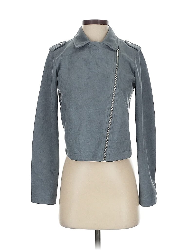 Pre-owned Lc Lauren Conrad Jacket In Gray
