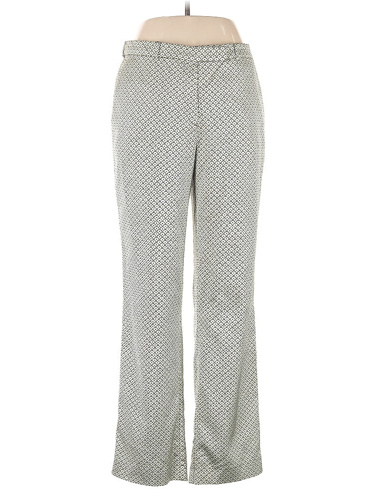 ETRO Polka Dots Gray Green Casual Pants Size EU (IT) 48 / US 12 - photo 1