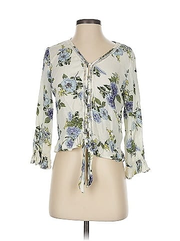 Derek Heart 3/4 Sleeve Blouse (view 1)