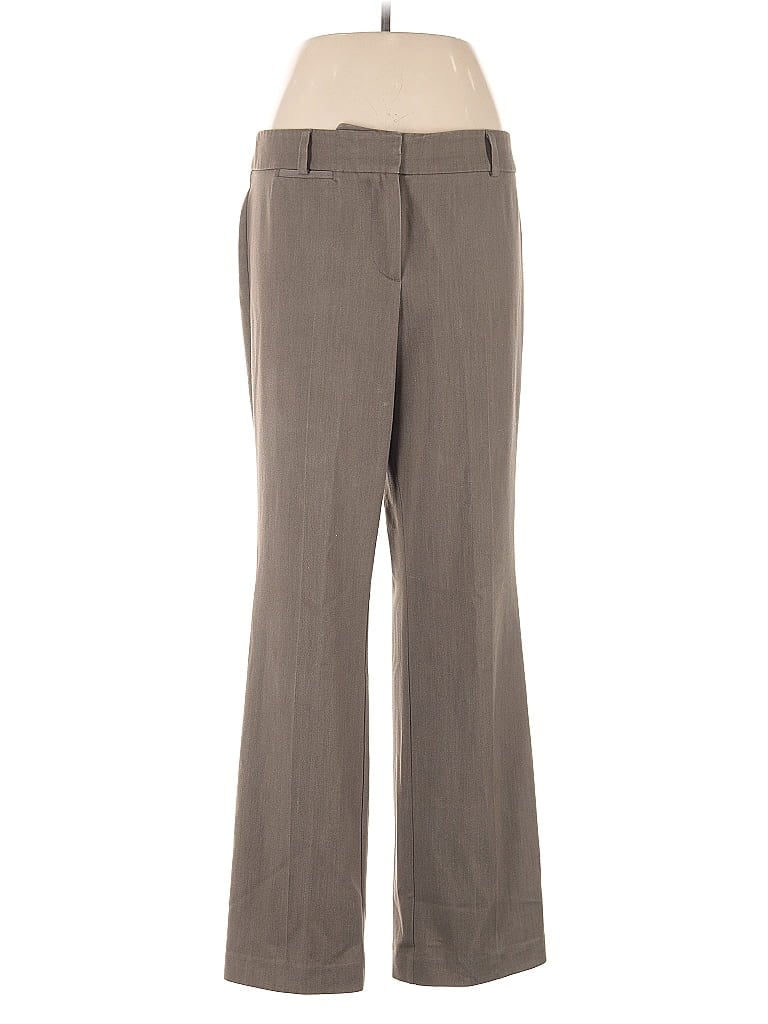 Pre-owned Ann Taylor Factory Dress Pants In Gray