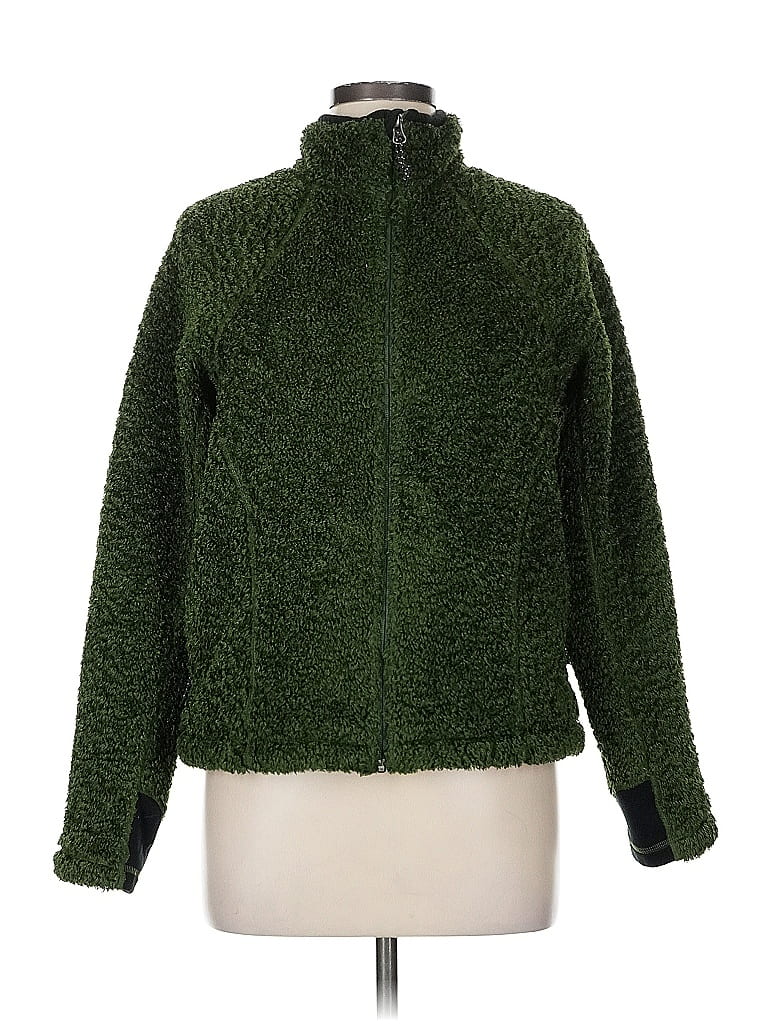 Mountain Hardwear 100% Polyester Green Cardigan Size M - photo 1