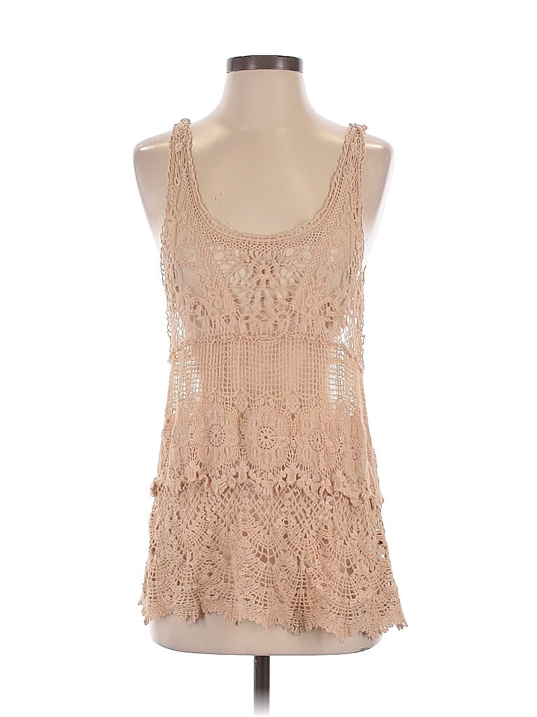 Pre-owned Assorted Brands Swimsuit Cover Up In Brown