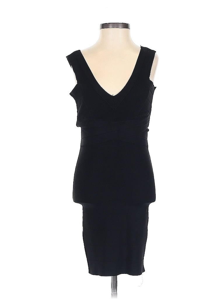 Pre-owned Bebe Cocktail Dress In Black