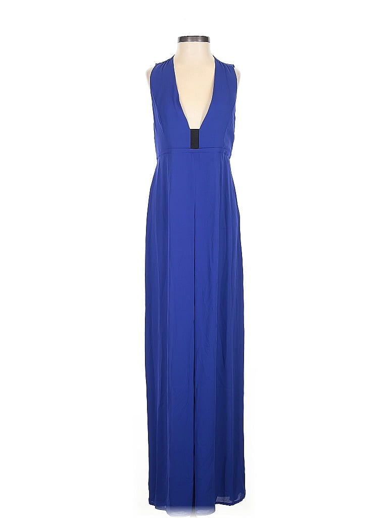 Pre-owned Olivaceous Jumpsuit In Blue
