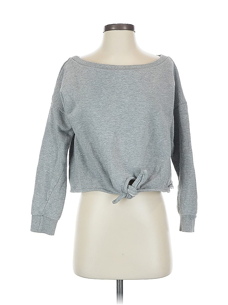 Click to view more detailed imagery on our partner's website Pre-owned Avec Les Filles Sweatshirt In Gray
