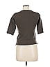 Armani Collezioni Gray Short Sleeve Top Size 6 - photo 2